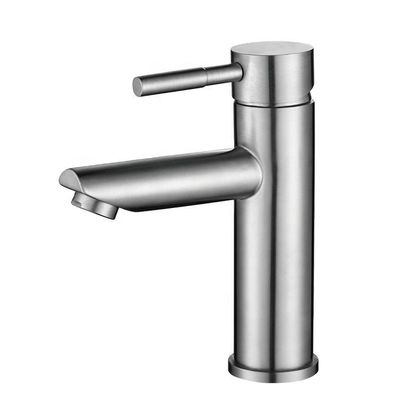 OEM Safe Lead Free 304 Stainless Steel Faucet ขัดเงาความต้านทานด่าง