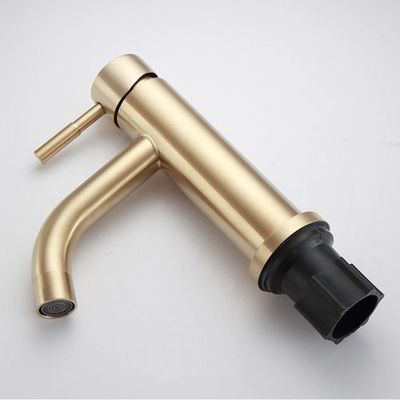 Faucet อ่างล้างหน้าสแตนเลสแข็งแรงทนทานต่อการกัดกร่อนทำความสะอาดและบำรุงรักษาง่าย