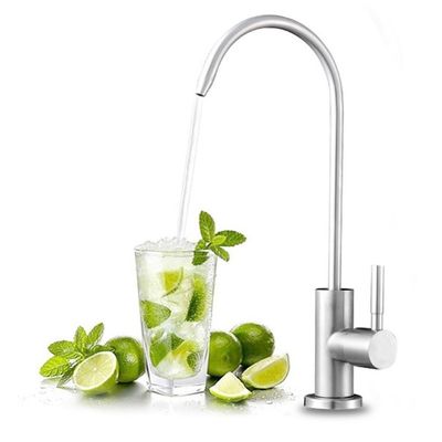 Anti Corrosion Anti Oxidation Stainless Steel Kitchen Faucet ทำความสะอาดง่าย