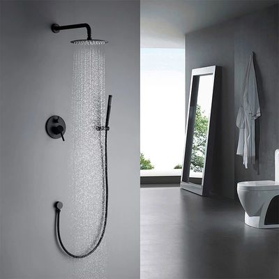 OEM Black ก๊อกน้ำร้อนและเย็นสแตนเลส Faucet ทนสกปรก